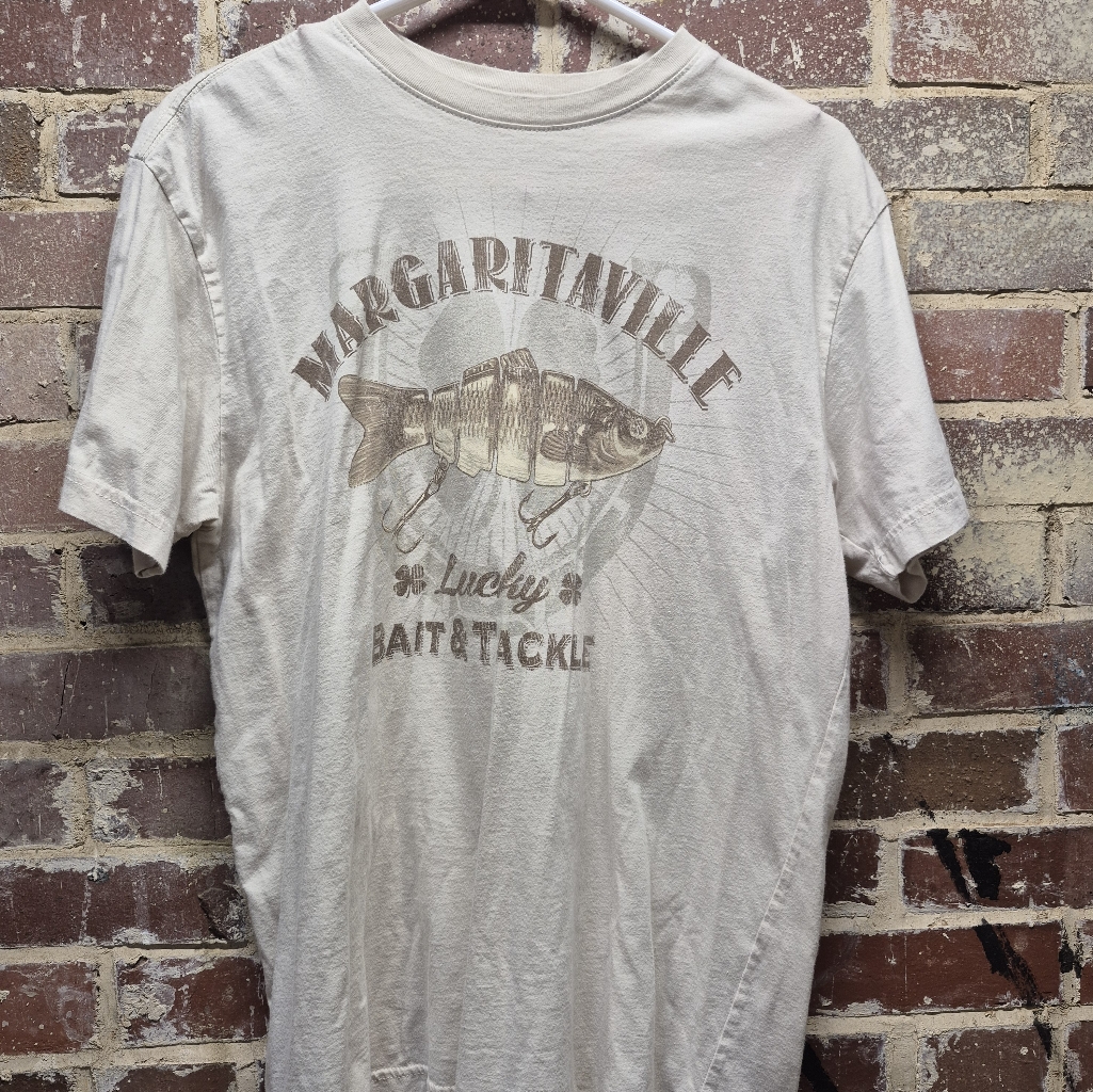 Margaritaville Cream Graphic T-Shirt